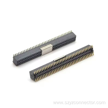 0.8mm Pitch Female Header Dual Rows SMT